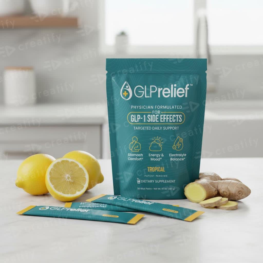 Physician Formulated - Daily GLP-1 Support System - 30 On-the-Go Stick Packs