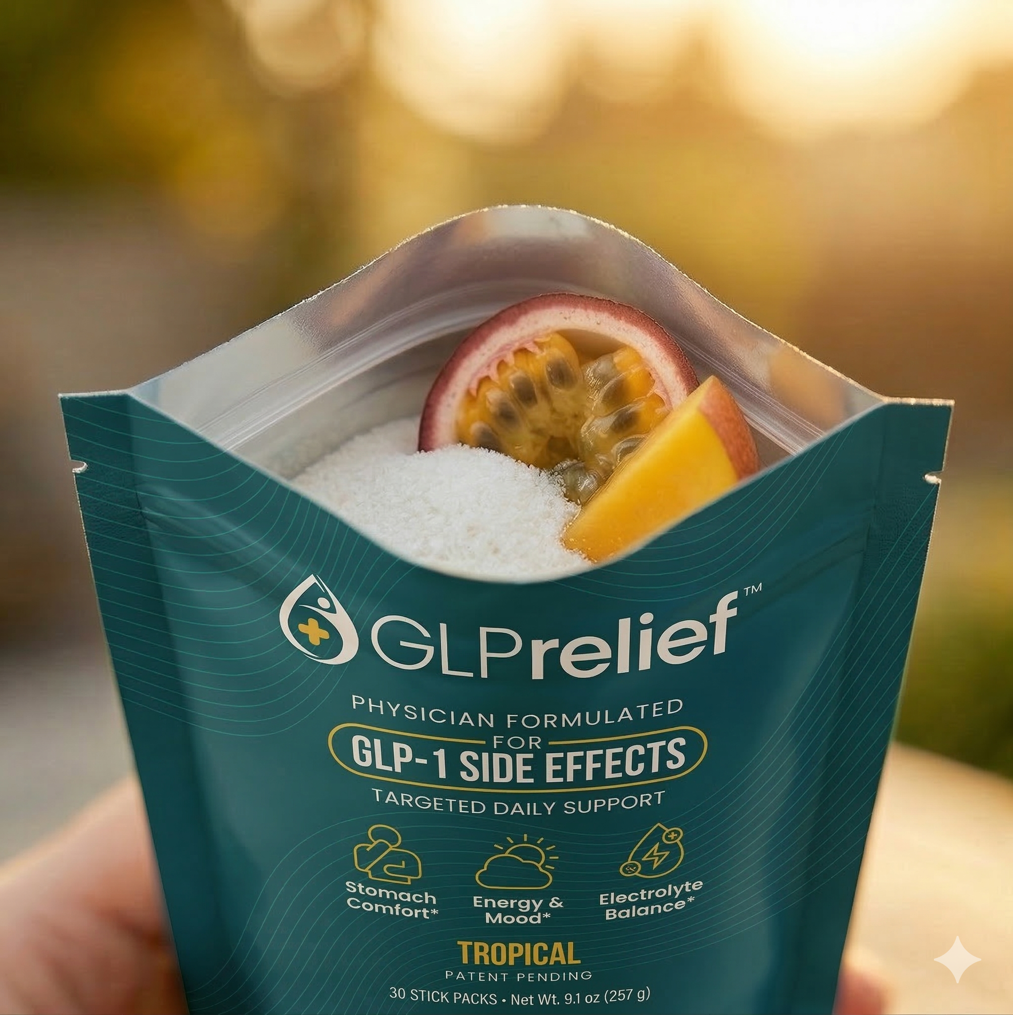 GLPrelief™ Daily Support — Physician-Formulated for GLP-1 Users