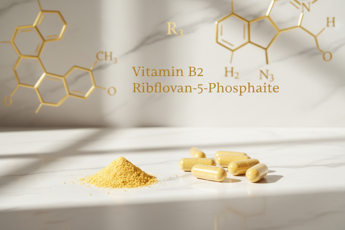 Vitamin B2 as Riboflavin-5-Phosphate — GLPrelief ingredient