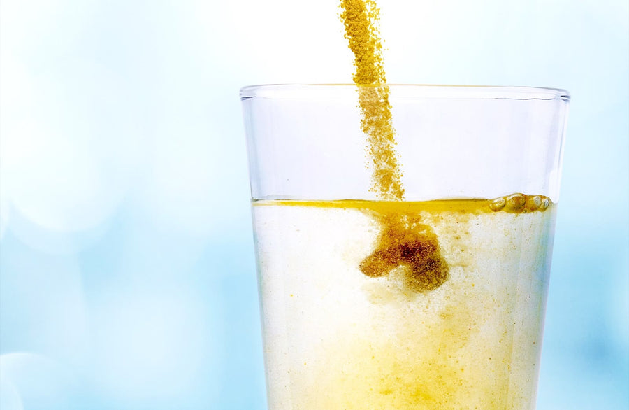 One stick, poured into water